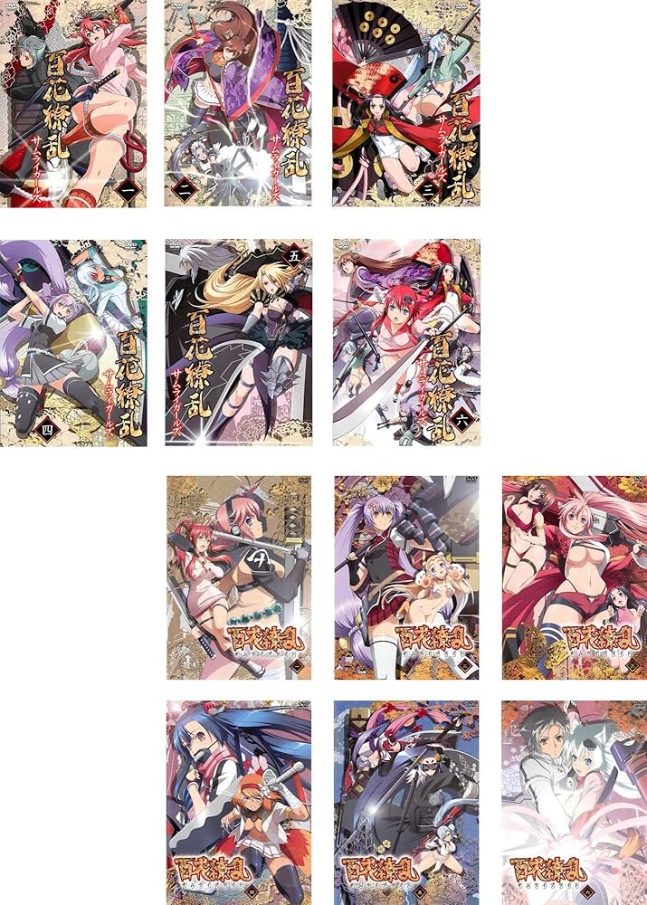 DVD サムライ ガールズ 全巻セット 百花繚乱 サムライガールズ 全6巻 DVD - メルカリ